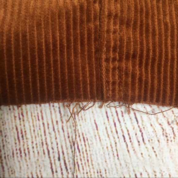 Blank NYC Corduroy A-Line Raw Hem Mini Skirt Size 24 - Picture 8 of 13